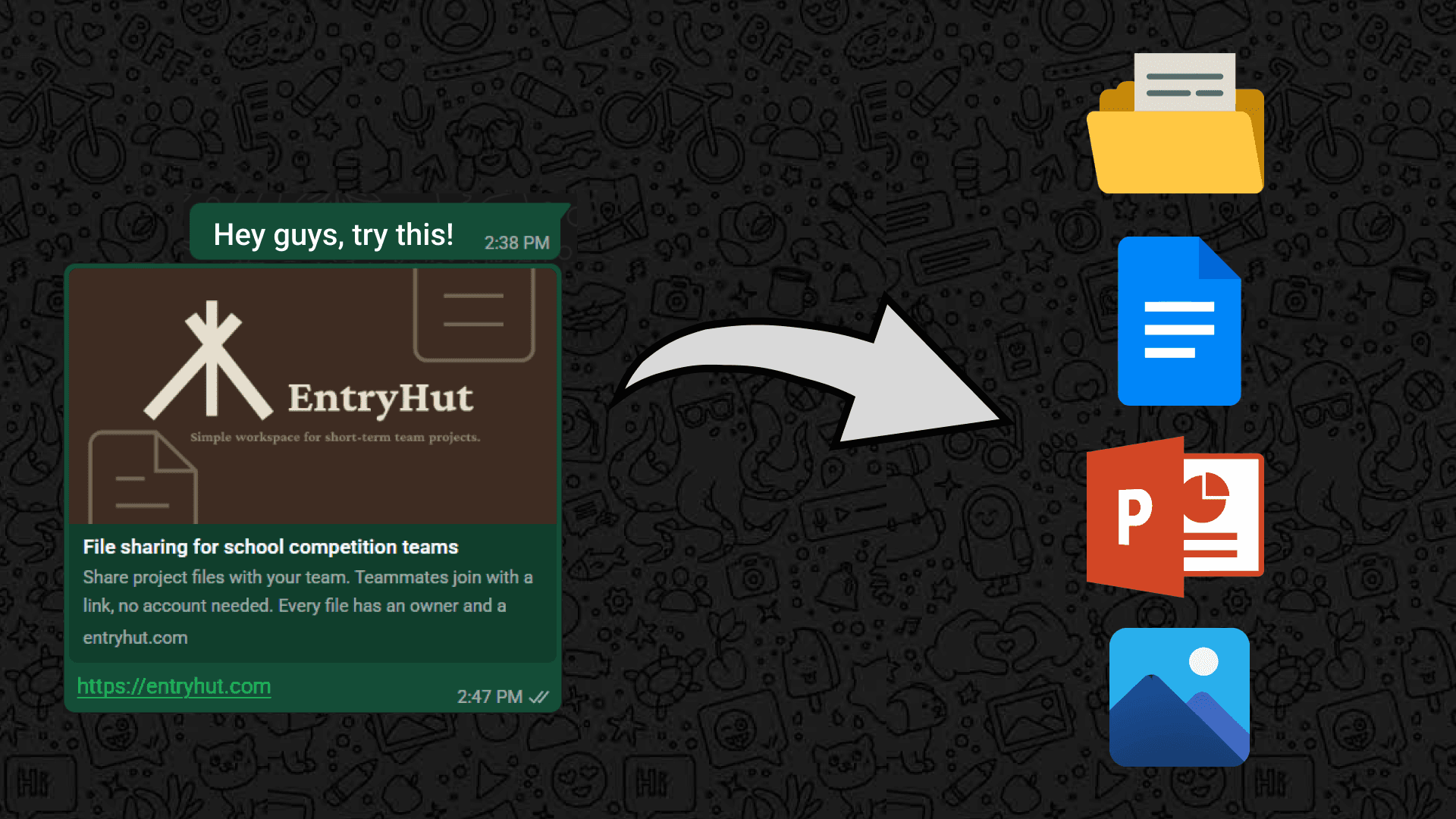 A file opened in EntryHut, showing its version history alongside the comments left on it